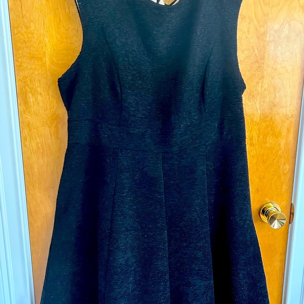 Avenue Classic Black Mini Dress